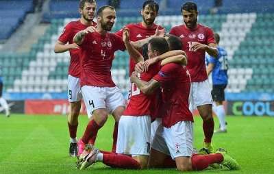 საქართველოს საფეხბურთო ნაკრებმა ესტონეთი დაამარცხა