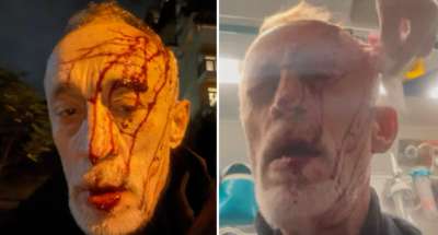 აქციების მონაწილე ნადიმ ხმალაძეს სახლთან ფიზიკურად გაუსწორდნენ