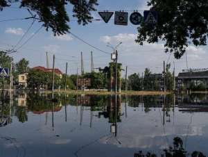 "ხერსონში წყლის დონე კლებას იწყებს" - გუბერნატორი