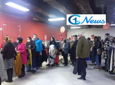 ქუთაისი დღეს - საცობები ქუჩებში, რიგები სავაჭრო ცენტრებში (ფოტოები)