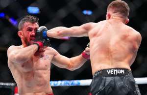 მერაბ დვალიშვილი მეოთხე სატიტულო დაცვაში დამარცხდა და UFC-ის საჩემპიონო ქამარი დაკარგა