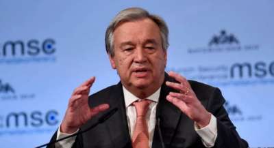 &quot;ჩვენი სამყარო დიდ უბედურებაშია“ - ანტონიო გუტიერეში