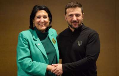 "დარწმუნებული ვარ, დადგება დღე, როდესაც უკრაინა და საქართველო ევროკავშირის ნაწილი იქნებიან - ერთად და სამუდამოდ" - ზელენსკი