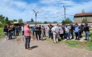 ქუთაისის მეტალურგიული ქარხნის თანამშრომლებმა აქცია გამართეს