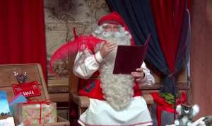 დაიცავით სოციალური დისტანცია - სანტას გზავნილი ლაპლანდიიდან