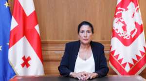 პრეზიდენტი დიასპორის ფორუმზე ფეხზე იდგა