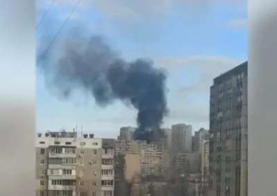 კიევის გარეუბანში სარაკეტო თავდასხმა განხორციელდა