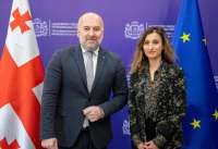 ზვიად შალამბერიძე საქართველოში ნიდერლანდების სამეფოს საგანგებო და სრულუფლებიან ელჩს შეხვდა