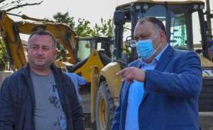 იოსებ ხახალეიშვილი ქალაქში დაგეგმილი ინფრასტრუქტურული პროექტების მიმდინარეობას გაეცნო