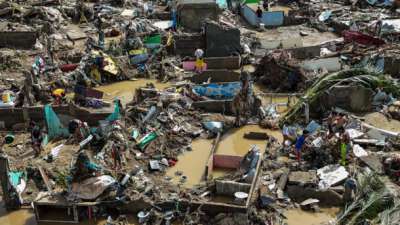 ფილიპინებში ტაიფუნ „კალმაეგის“ შედეგად დაღუპულთა რიცხვი 116-მდე გაიზარდა