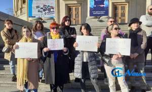 &ldquo;უარი დიქტატურას&rdquo;, &ldquo;არა რუსულ კანონს&rdquo; - ქუთაისის ცენტრალურ მოედანზე აქცია გაიმართა
