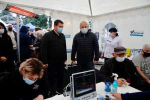 &bdquo;ავიცრათ ერთმანეთისთვის&ldquo; - ვაქცინაციის წამახალისებელი კამპანია სამტრედიაში