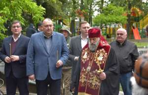 ფაშიზმზე გამარჯვების დღის აღსანიშნავად იოსებ ხახალეიშვილმა მეორე მსოფლიო ომის მონაწილეთა ხსოვნას პატივი მიაგო