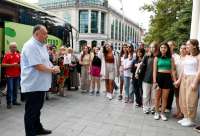 ქუთაისის მუნიციპალიტეტის მერიის მიერ ორგანიზებული ,,ზაფხულის ლიდერთა სკოლის“ პირველი ნაკადი ბანაკში გაემგზავრა