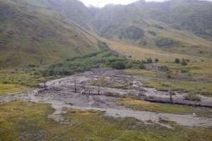 "დაბა სტეფანწმინდაში, უსახელო ხევის ჭალა-კალაპოტში ადგილი ჰქონდა ღვარცოფის გავლას" - გარემოს ეროვნული სააგენტო