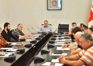 ქუთაისის მერიაში, სპორტის პოლიტიკის დოკუმენტის შექმნასთან დაკავშირებით, მორიგი შეხვედრა გაიმართა