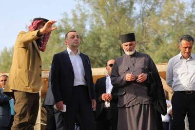 "ოფიციალურად გადმოგვეცა მიწა, სადაც აშენდება ქართული კულტურის ცენტრი, ქართველები 300 წლის შემდეგ ვბრუნდებით წმინდა მიწაზე"