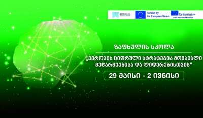 ქუთაისის უნივერსიტეტი ჟან მონეს &quot;ზაფხულის სკოლაში&quot; მიღებას აცხადებს