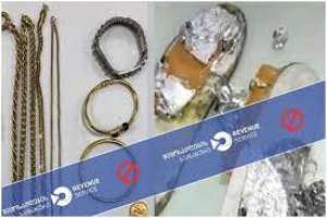 ქუთაისის აეროპორტში არადეკლარირებული ოქრო აღმოაჩინეს