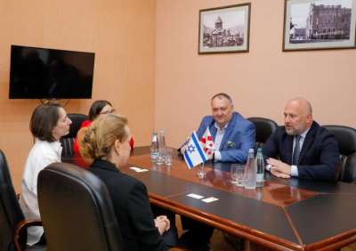 იოსებ ხახალეიშვილი და ზვიად შალამბერიძე ისრაელის ელჩს საქართველოში შეხვდნენ