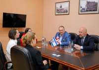 იოსებ ხახალეიშვილი და ზვიად შალამბერიძე ისრაელის ელჩს საქართველოში შეხვდნენ