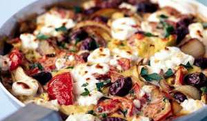 ბერძნული სალათი&ndash;ომლეტი