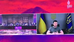 "დარწმუნებული ვარ, დადგა დრო, როდესაც რუსეთის გამანადგურებელი ომი უნდა შეჩერდეს, ეს შესაძლებელია"