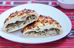 კომბოსტოსა და სოკოს ღვეზელი