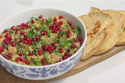 გასაოცარი ტექსტურა და დაუვიწყარი გემო - ნიგვზიანი აწეწილი ბადრიჯანი