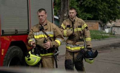 რუსებმა ხარკოვში საბავშვო ბაღს დრონით დაარტყეს