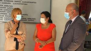 პრეზიდენტმა ერთიანი ეროვნული გამოცდების დაწყება აბიტურიენტებს ქუთაისიდან მიულოცა