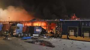 ოდესაში ოკუპანტებმა სავაჭრო ცენტრი და ორი სასტუმრო დაბომბეს