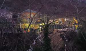 "ბაღდათის სოფელ ნერგეთში, სადაც მეწყერი ჩამოწვა, ამ დროისთვის ნაპოვნია სამი ცხედარი, გადარჩენილია ერთი მოქალაქე" - შსს