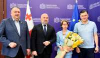 იმერეთში სახელმწიფო რწმუნებული და ქუთაისის მერი ლატვიის ელჩს შეხვდნენ