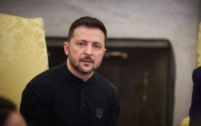 “ჩვენ არ ვართ ბავშვები პუტინთან ერთად სკვერში, სათამაშო მოედანზე, ის მკვლელია, რომელიც ამ სკვერში ბავშვების მოსაკლავად მოვიდა” - ვვოლოდიმირ ზელენსკი ტრამპის განცხადებაზე
