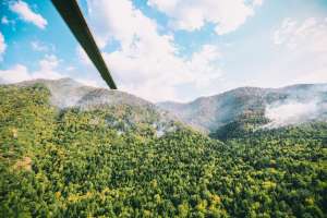 ყვარლის მუნიციპალიტეტის სოფელ შილდაში ხანძრის სალოკალიზაციო სამუშაოები გრძელდება