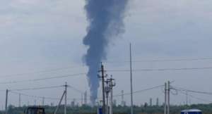 უკრაინაში დაადასტურეს დარტყმა ვოლგოგრადის ნავთობგადამამუშავებელ ქარხანაზე