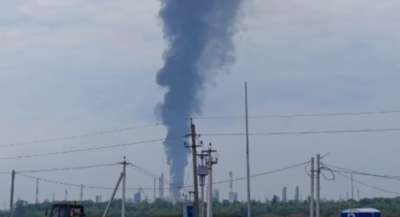 უკრაინაში დაადასტურეს დარტყმა ვოლგოგრადის ნავთობგადამამუშავებელ ქარხანაზე