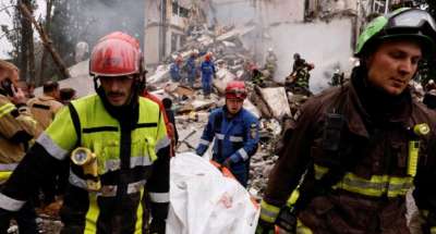 100-ს გადააჭარბა კიევზე რუსეთის დარტყმის შედეგად დაშავებულთა რიცხვმა, დაღუპულია სულ მცირე 8