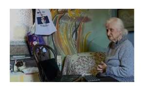 "გავიმარჯვე, კორონა აღარ მომეკარება" - 90 წლის ბლოგერი