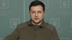 "რუსებმა უკრაინის აღმოსავლეთ ნაწილი ერთ დღეში 400-ჯერ დაბომბეს"- ვოლოდიმირ ზელენსკი