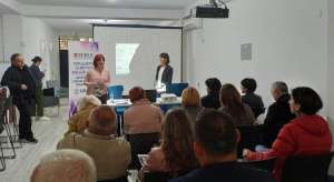 ქუთაისის დემოკრატიული ჩართულობის ცენტრში პროექტის "თანასწორი, ძალადობისა და შევიწროებისგან თავისუფალი გარემო ღირსეული შრომის უზრუნველსაყოფად" - შემაჯამებელი ღონისძიება გაიმართა