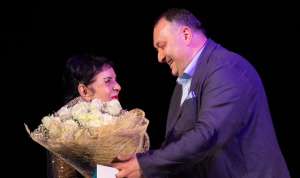 ქუთაისში საქართველოს დამსახურებული არტისტის ლამარა ვაშაკიძის საიუბილეო საღამო გაიმართა