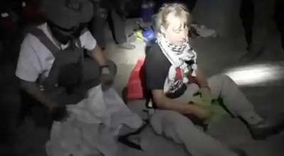 “ისრაელმა ღაზის სექტორისკენ მიმავალი ჰუმანიტარული დახმარების 13 გემი დააკავა - გემებზე დაკავებულებს შორის ერთ-ერთი გრეტა თუნბერგია” - Reuters