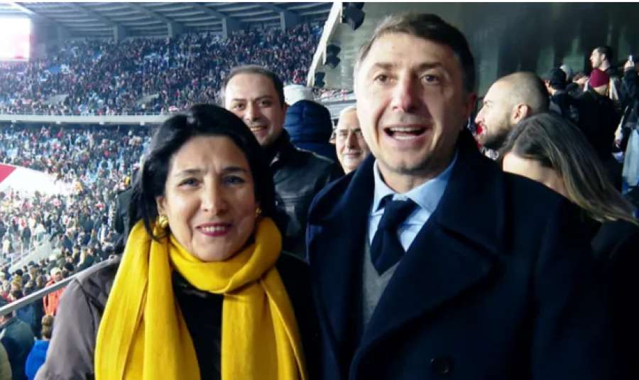 &quot;გილოცავთ, საქართველო უკვე ევროპაშია&quot; - სალომე ზურაბიშვილი