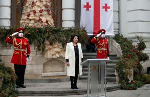 "სახელმწიფო დროშის სიმბოლოში თავმოყრილია ჩვენი წარსული და ძალა ჩვენი მომავლისა"