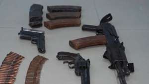 სამეგრელოში დიდი რაოდენობით უკანონო ცეცხლსასროლი იარაღი და საბრძოლო მასალა ამოიღეს