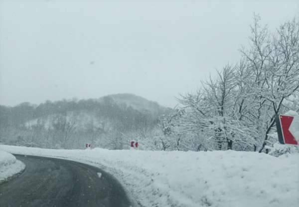 თიანეთი-ზარიძეები-ჟინვალის გზაზე ავტოტრანსპორტის მოძრაობის შეზღუდვა დაწესდა