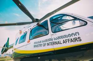 ახალი სამაშველო ვერტმფრენი გერმანიიდან საქართველოში ჩამოიყვანეს