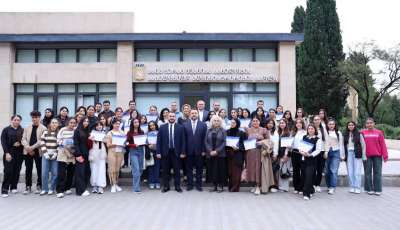 შეხვედრა სახელმწიფო ენის სწავლებისა და ინტეგრაციის პროგრამის კურსდამთავრებულებთან მარნეულში